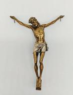 Crucifix - .800 zilver, Ormolu - 1970-1980, Antiek en Kunst
