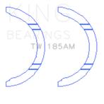 King Engine Bearings Toyota 1ZZ-FE Thrust Washer Set, Ophalen of Verzenden, Nieuw