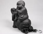 Boeddha op olifant l44b24h41 cm Stone-Lite - stonE'lite, Nieuw, Verzenden