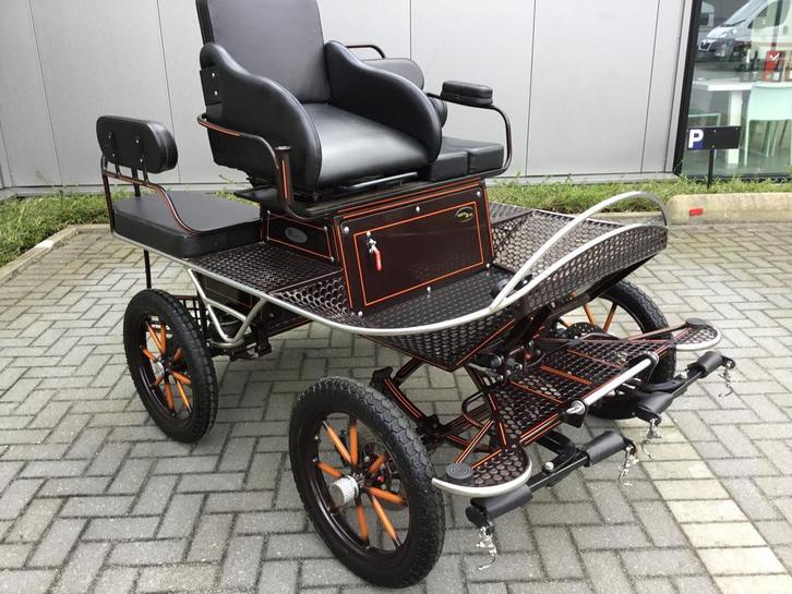 marathonwagen pony, Dieren en Toebehoren, Rijtuigen en Koetsen, Marathonwagen, Zo goed als nieuw, Pony