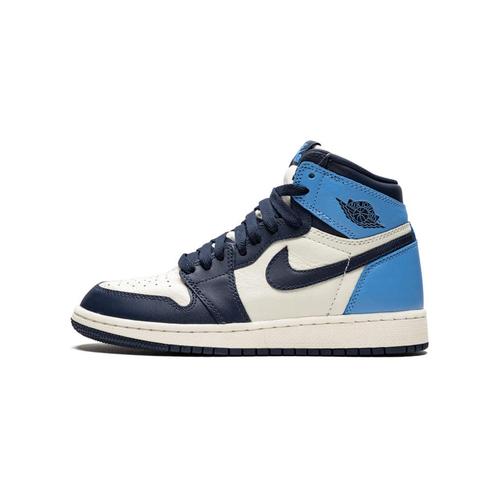 Jordan 1 Retro High Obsidian UNC - Alle Maten - 100&amp; Aut, Kleding | Heren, Schoenen, Verzenden