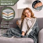 Elektrische deken - Warmtedeken - 1 persoons - 160x120 cm -, Huis en Inrichting, Woonaccessoires | Plaids en Woondekens, Verzenden