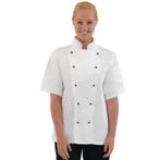 Whites Chicago unisex koksbuis korte mouw wit | 80%, Verzenden, Nieuw in verpakking