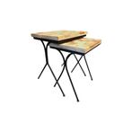 Prachtige sidetable, siertafel, bartafel op scooter bike, Ophalen of Verzenden, Nieuw