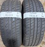 2x195-55-16 Tyfoon Zomer 2x5mm €40 PerBand 195 55 16, Ophalen, Gebruikt, 16 inch, Band(en)