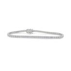 Tennis armband - 18 karaat Witgoud - 3.33ct. tw. Diamant