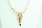 Halsketting - 18 karaat Geel goud Diamant (Natuurlijk)  -, Sieraden, Tassen en Uiterlijk, Kettingen, Nieuw