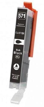 Canon pixma MG5750 inkt cartridges CLI-571 Bk Compatible, Verzenden, Nieuw