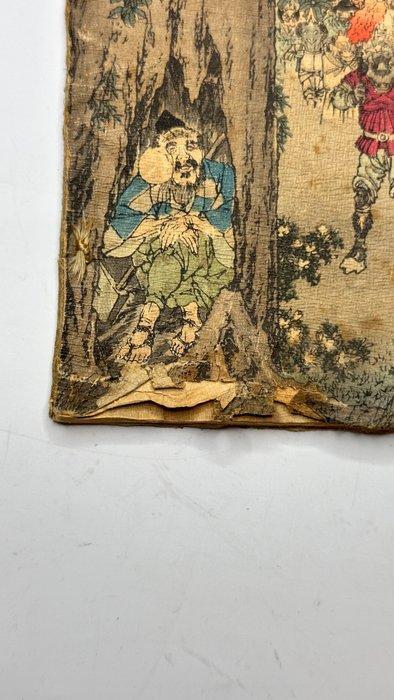 De oude man en de demonen (De verhalen van het oude Japan, Antiek en Kunst, Antiek | Overige Antiek