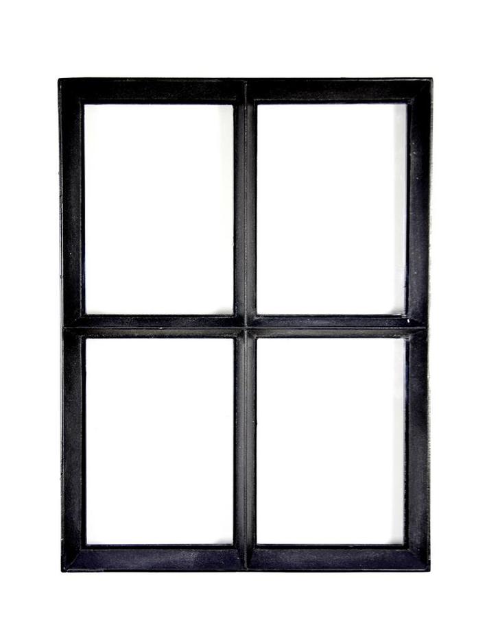 Zwart stalen raam vast model thermisch onderbroken en dubbel, Doe-het-zelf en Verbouw, Glas en Ramen, Ophalen of Verzenden