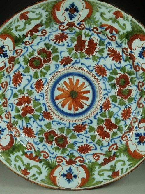 delft - Bord - Keramiek, Antiek en Kunst, Antiek | Glas en Kristal