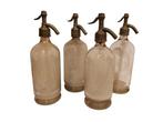 Fles (4) - Syphon - Glas - Spuitwaterfles / Sodafles