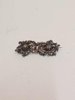 Zonder Minimumprijs - Broche - 18 karaat Zilver, Geel goud -, Sieraden, Tassen en Uiterlijk, Antieke sieraden