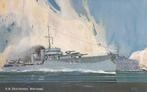 MILITAIR - H. M. Destroyer Whitshed, Verzenden, Gelopen