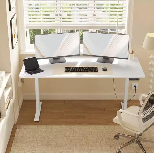 Elektrisch Zit-Sta Bureau met USB en Geheugenfunctie, Huis en Inrichting, Bureaus, Nieuw, Verzenden