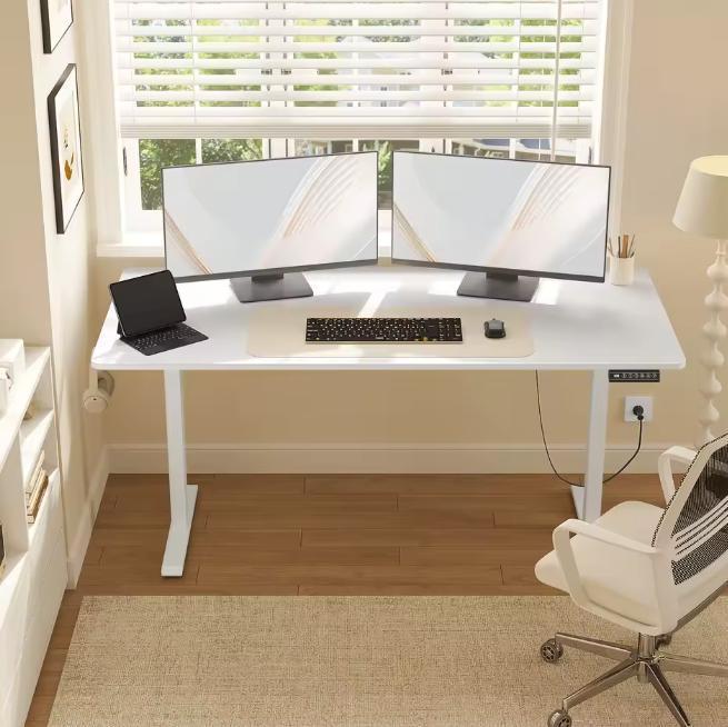 Nieuw: Elektrisch Zit-Sta Bureau met USB en Geheugenfunctie, Huis en Inrichting, Bureaus, Stabureau, Nieuw, Elektrisch, Verzenden