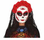 Dia De Los Muertos Masker Sluier, Hobby en Vrije tijd, Feestartikelen, Verzenden, Nieuw