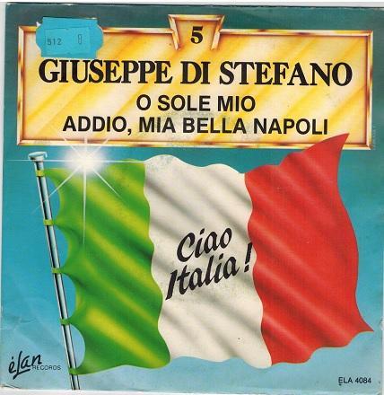 Single vinyl / 7 inch - Giuseppe di Stefano - O Sole Mio, Cd's en Dvd's, Vinyl Singles, Zo goed als nieuw, Verzenden