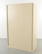 Mibra roldeurkast, creme, 195 x 125 cm, incl. 4 legborden, Nieuw, Ophalen of Verzenden