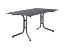 Sieger Boulevard-klaptafel Polytec 160x90 cm aluminium -, Tuin en Terras, Tuintafels, Ophalen of Verzenden, Nieuw