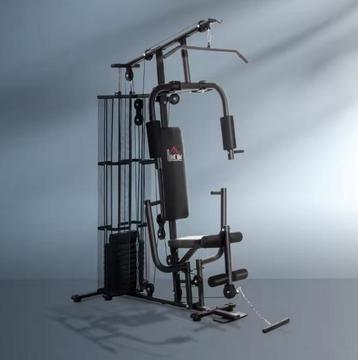 Fitnessstation – Krachtstation met 45 kg Gewichten voor Thui beschikbaar voor biedingen