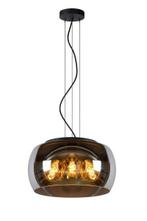 Lucide OLIVIA - Hanglamp Ø 40 cm 3xE27 Fume, Huis en Inrichting, Lampen | Hanglampen, Verzenden, Nieuw, Trendy verlichting