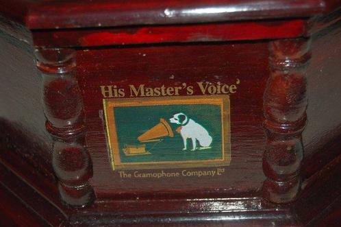 His Masters Voice - mv 101 reproductie Grammofoon, Antiek en Kunst, Curiosa en Brocante