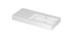 Wastafel INK Unlimited 1000x450x110 mm Glans wit 0202181, Ophalen of Verzenden, Nieuw, Overige typen