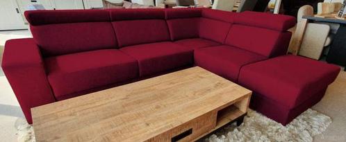 Loungebank Raalte - loungebanken - Rood, Huis en Inrichting, Banken | Sofa's en Chaises Longues, Nieuw, Stof