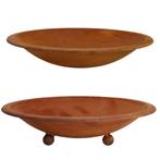 Patina sierschaal rond voor beplanting | Bloemenschaal in ve, Huis en Inrichting, Woonaccessoires | Wanddecoraties, Verzenden