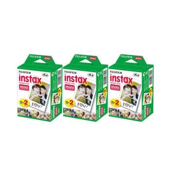 Fujifilm instax mini film 3x dubbelpak (60 foto´s) beschikbaar voor biedingen