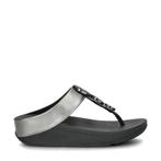 Fitflop Halo Bead-Circle slippers voor dames in het Grijs, Slippers, Verzenden, Nieuw, Fitflop