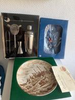 Ensemble de Bar Vintage & Assiette de Collection Kaiser