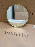Mastello MIAMI spiegel – rond met gouden rand (Ø60 cm), Ophalen of Verzenden, Nieuw