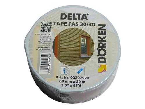 Tape Delta FAS 60 6cm x 20m, Doe-het-zelf en Verbouw, Isolatie en Afdichting, Ophalen of Verzenden