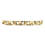 Gouden gourmet armband 19.5 cm 14 karaat, Sieraden, Tassen en Uiterlijk, Armbanden, Verzenden, Zo goed als nieuw, Goud, Goud