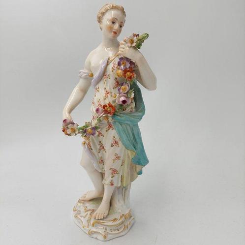 Meissen - C84 - Figuur - Allegorie of the Spring - Porselein, Antiek en Kunst, Antiek | Glas en Kristal