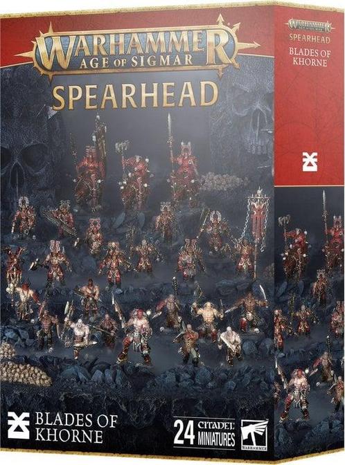 Spearhead Blades of Khorne (Warhammer Age of Sigmar nieuw), Hobby en Vrije tijd, Wargaming, Nieuw, Ophalen of Verzenden