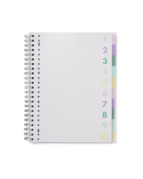 HEMA Collegeblok 10-in-1 A4 gelinieerd en ruit, Diversen, Agenda's, Nieuw, Verzenden