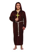 Monnik kostuum XL Plus Size, Verzenden, Nieuw, Feestartikel