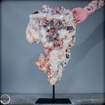 Natuurlijke roze-paarse amethist druse op stands- 2976.39 g