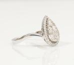 Verlovingsring - 14 karaat Witgoud - 0.72ct. tw. Diamant, Sieraden, Tassen en Uiterlijk, Antieke sieraden