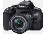 Canon EOS 850D - DSLR - 24,1 Megapixel 4K-video - Zwart, Verzenden, Zo goed als nieuw