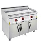 Gas Grillplaat Gasbraadplaat - 21,2 kW - Glad, Verzenden, Nieuw in verpakking, Fornuis, Frituur en Grillen