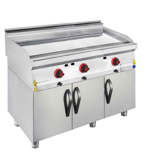 Gas Grillplaat Gasbraadplaat - 21,2 kW - Glad, Zakelijke goederen, Horeca | Keukenapparatuur, Nieuw in verpakking, Fornuis, Frituur en Grillen