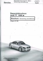 1999 Audi TT Reparatiebrochure Verwarming, airconditioning, Auto diversen, Handleidingen en Instructieboekjes, Verzenden