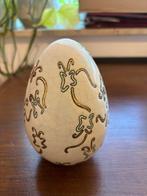 Beeldje - Oeuf Emaux de Longwy - Emaille, Antiek en Kunst, Antiek | Glas en Kristal