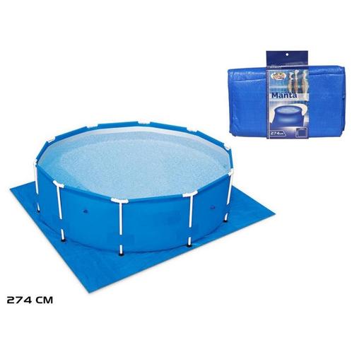 Grondzeil voor een zwembad 274 x 274 cm (Zwembadzeil), Tuin en Terras, Zwembad-toebehoren, Nieuw, Verzenden