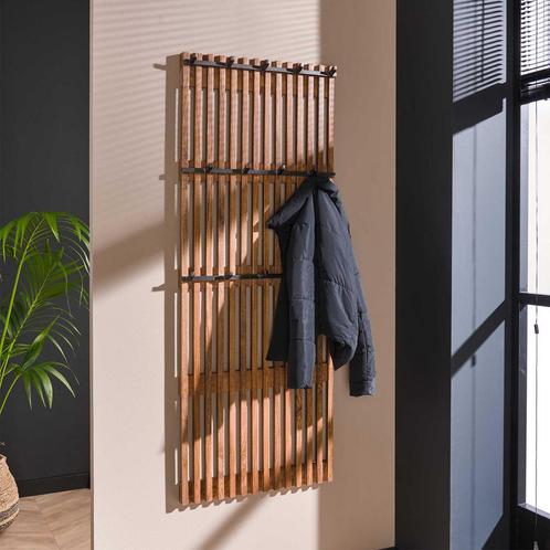 *WOONWINKEL* Grote Kapstok Houten Latten, Huis en Inrichting, Woonaccessoires | Kapstokken, Nieuw, Verzenden