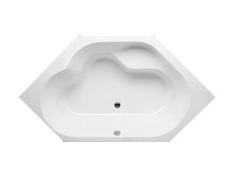 Hoekbad Riho Winnipeg 145x145 cm wit, Doe-het-zelf en Verbouw, Sanitair, Bad, Nieuw, Ophalen of Verzenden
